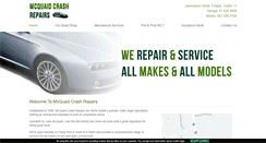 Desktop Screenshot of mcquaidautorepairs.com